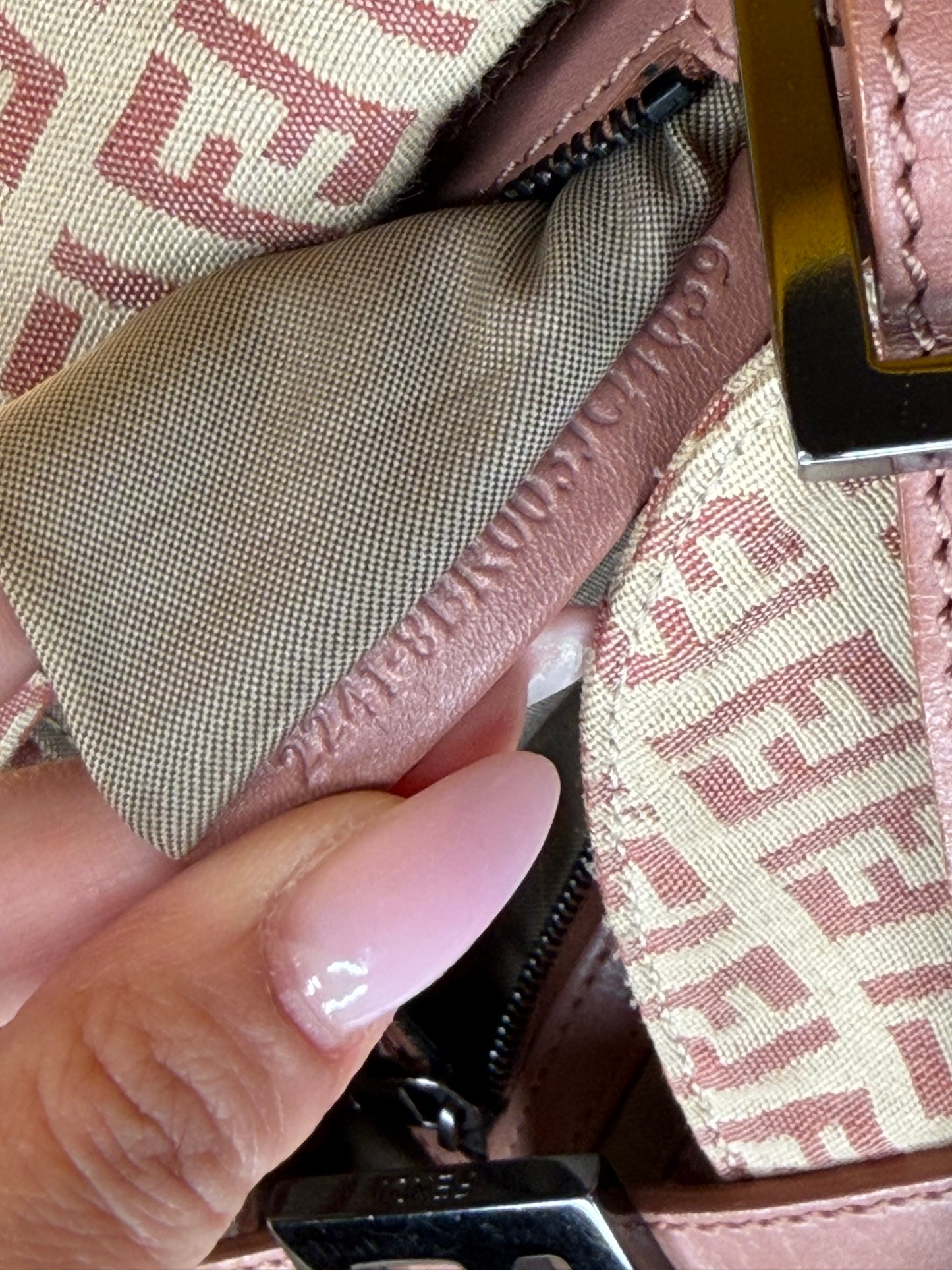 Fendi Baguette double flap