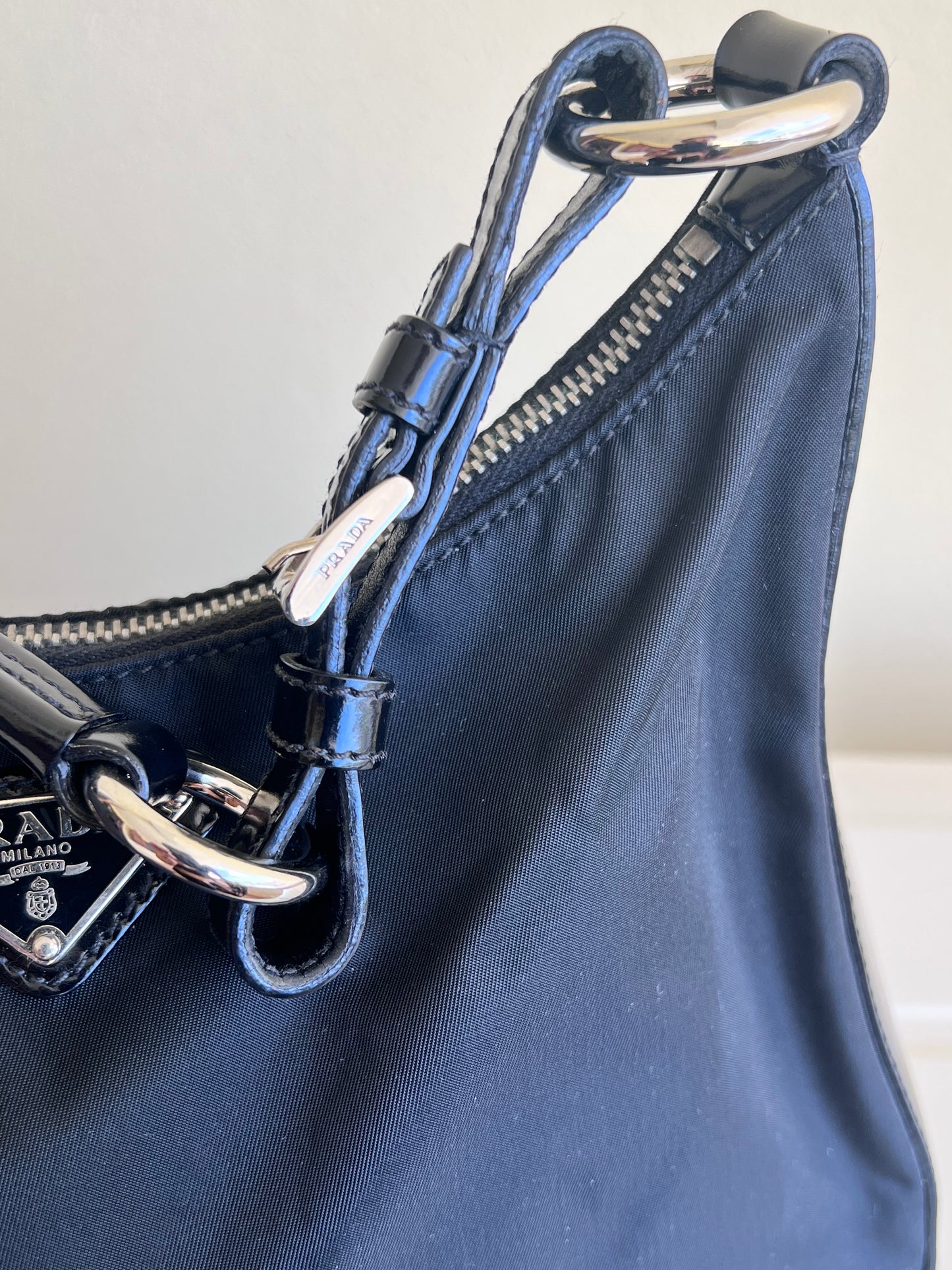 Prada hobo Nylon e Pelle