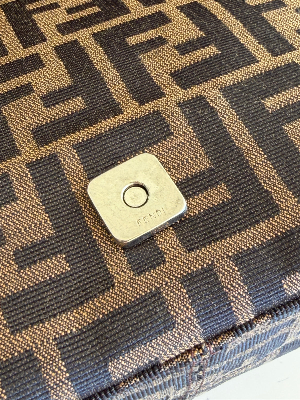 Fendi Mamma Baguette Zucca
