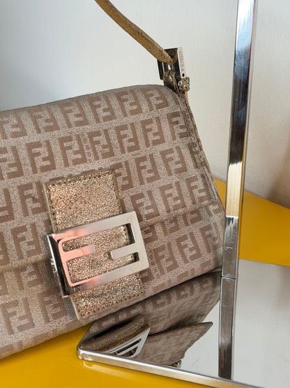 Fendi mini Mamma argento/oro
