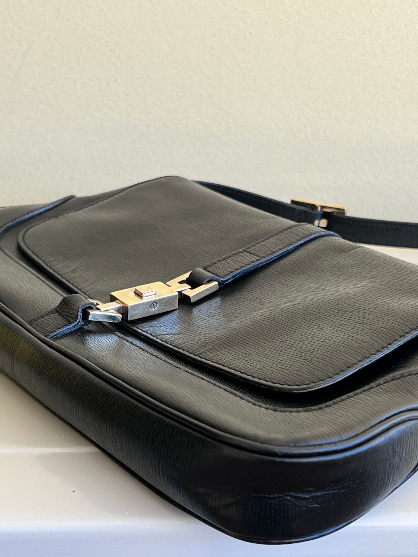 Gucci Mini Jackie pelle nera