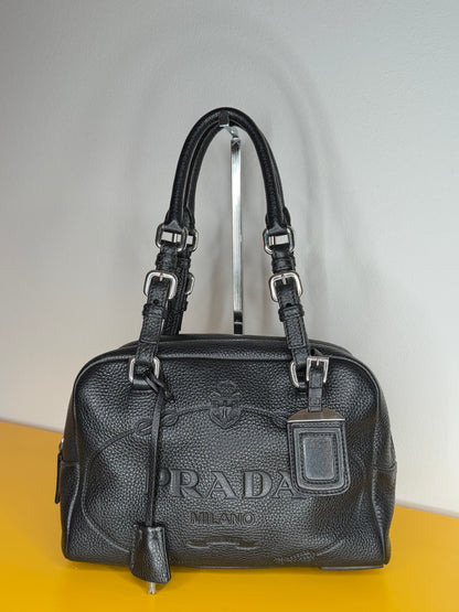Prada bauletto logo Jaquard