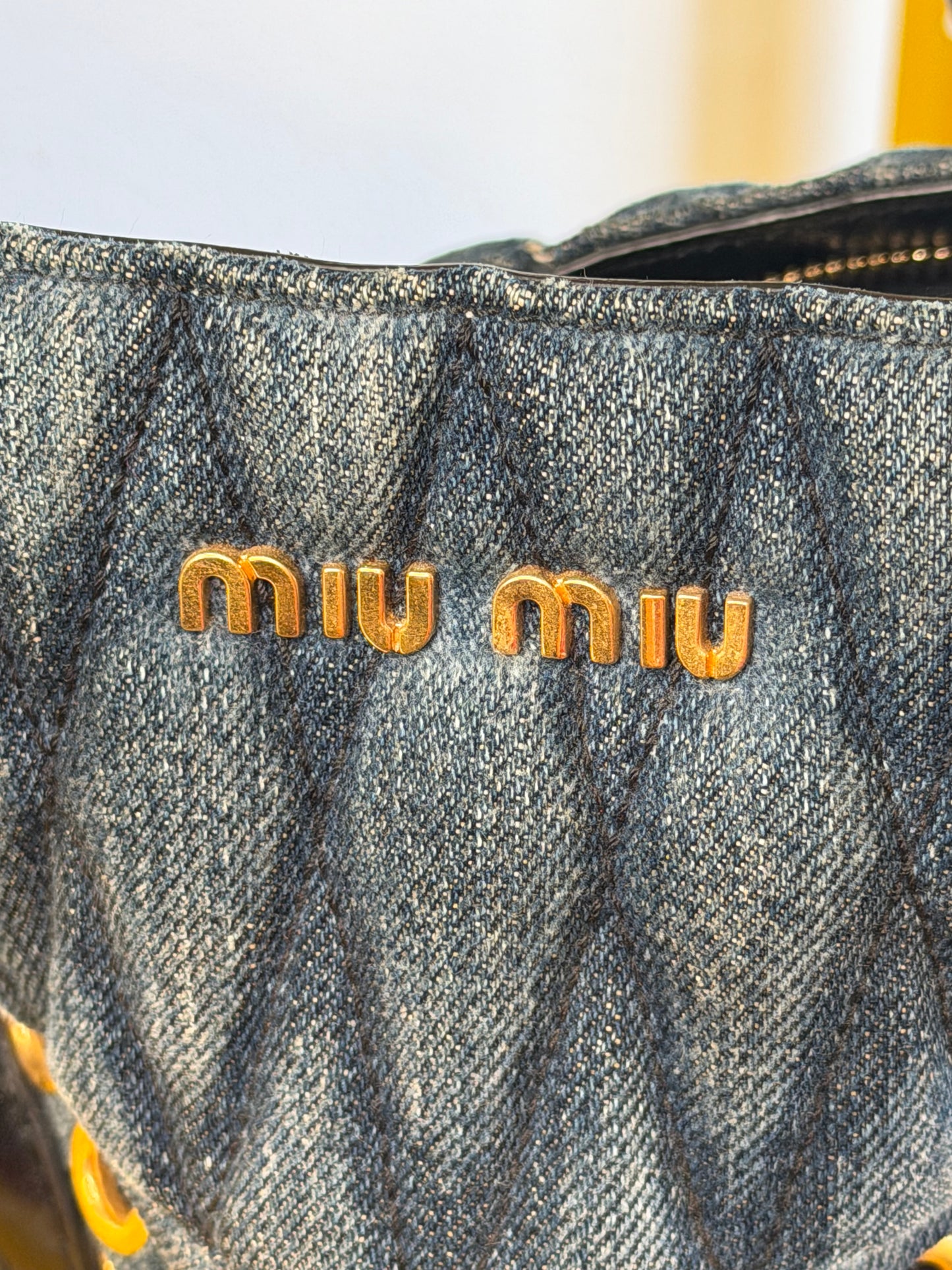 Miu Miu biker tote