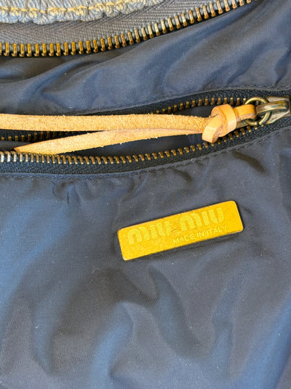 Miu Miu pouch denim