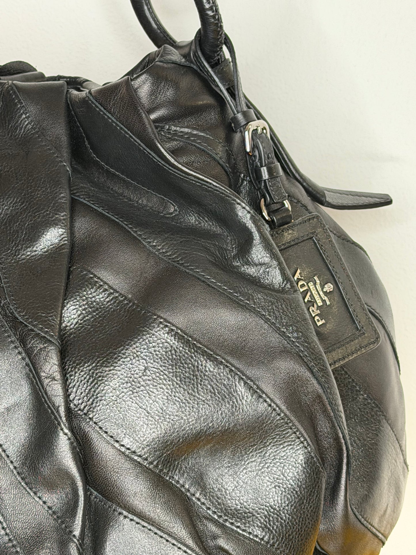Prada soft leather