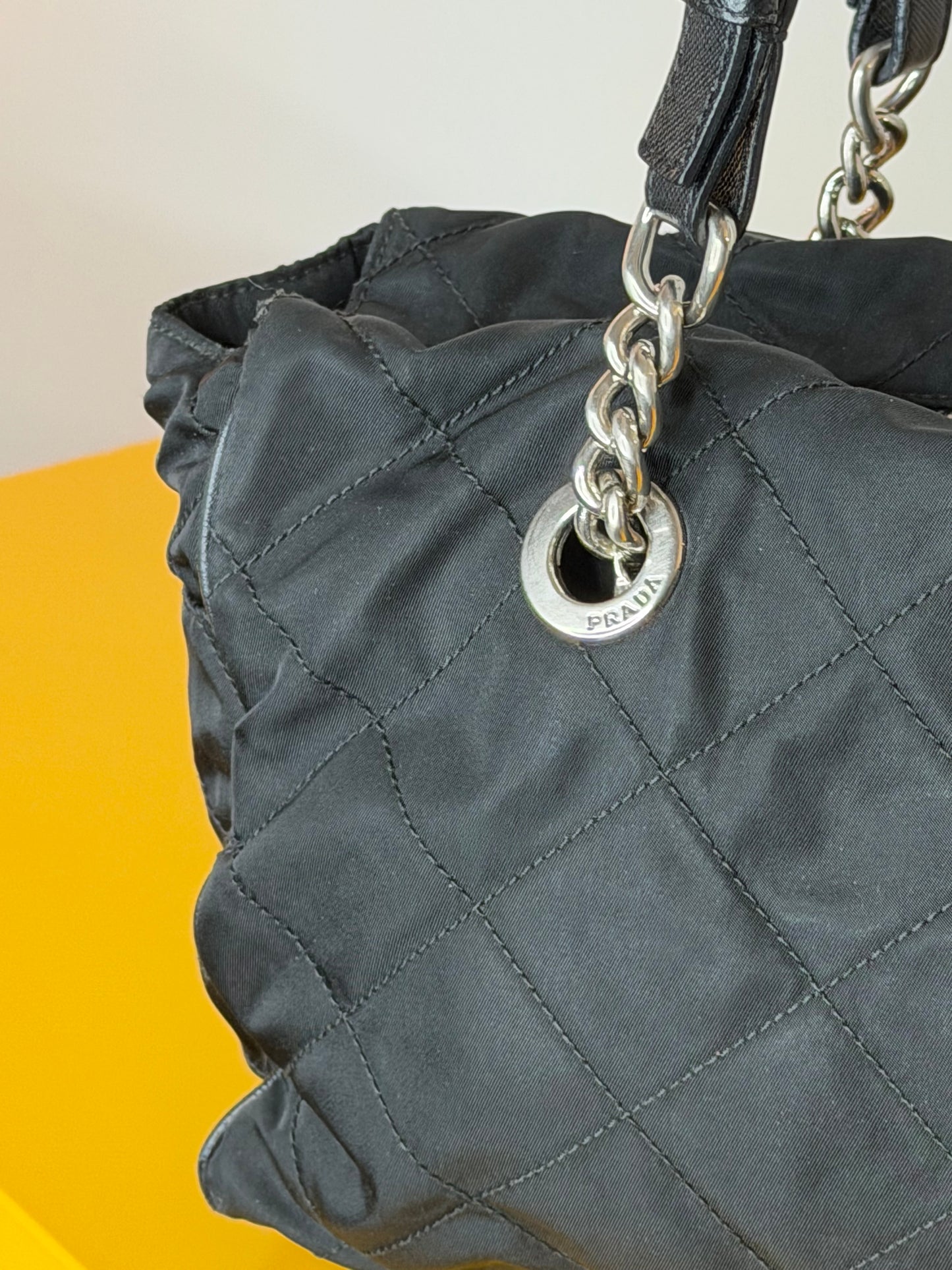 Prada Doppio Manico Catena