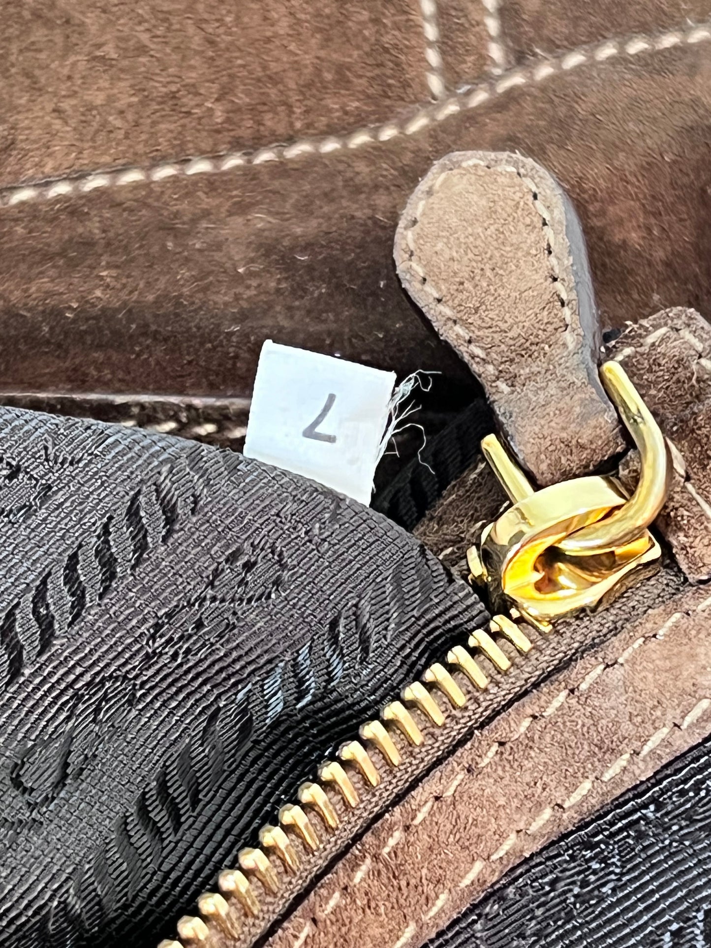 Prada Hobo in suede