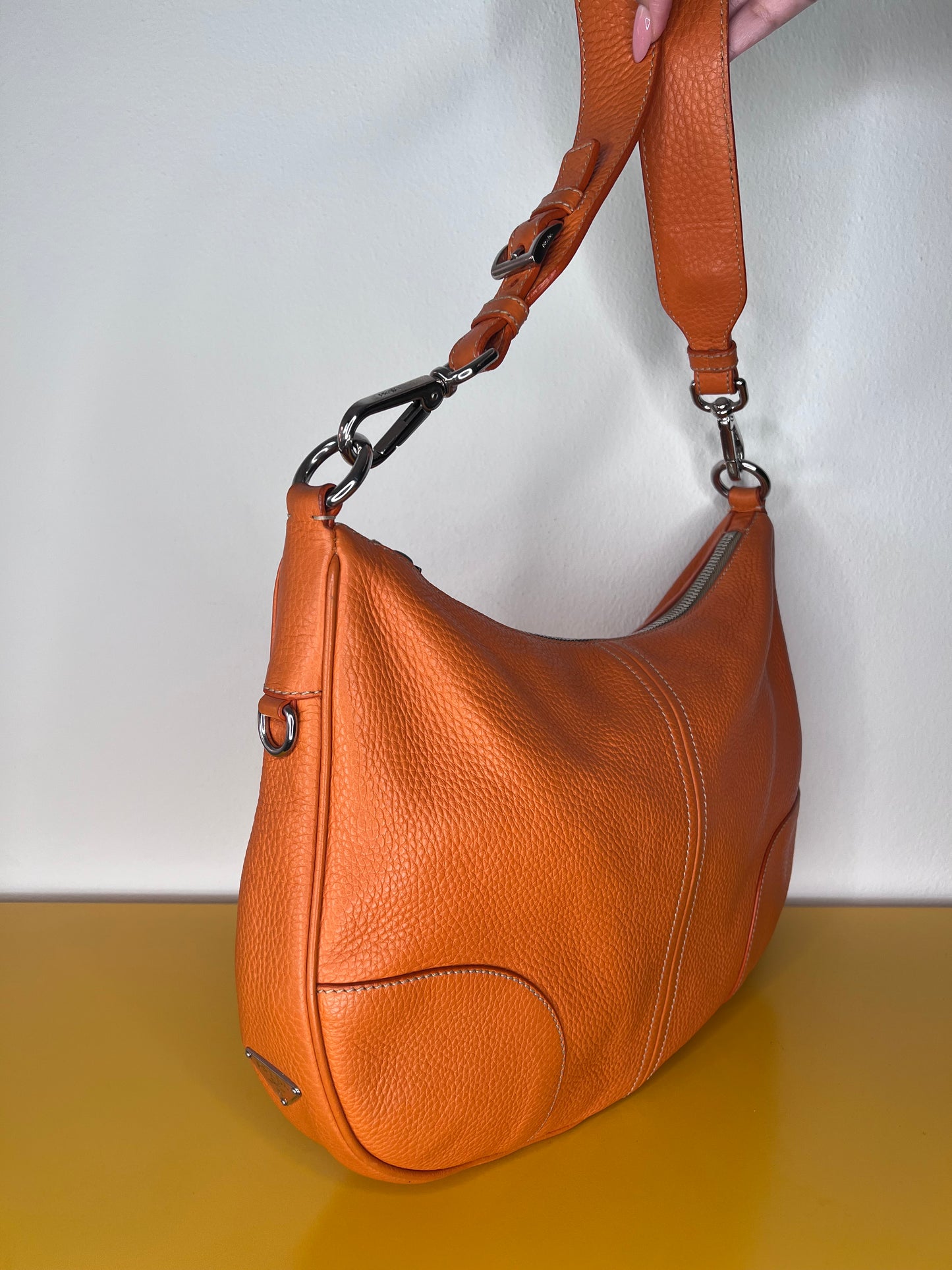 Prada Half Moon Orange