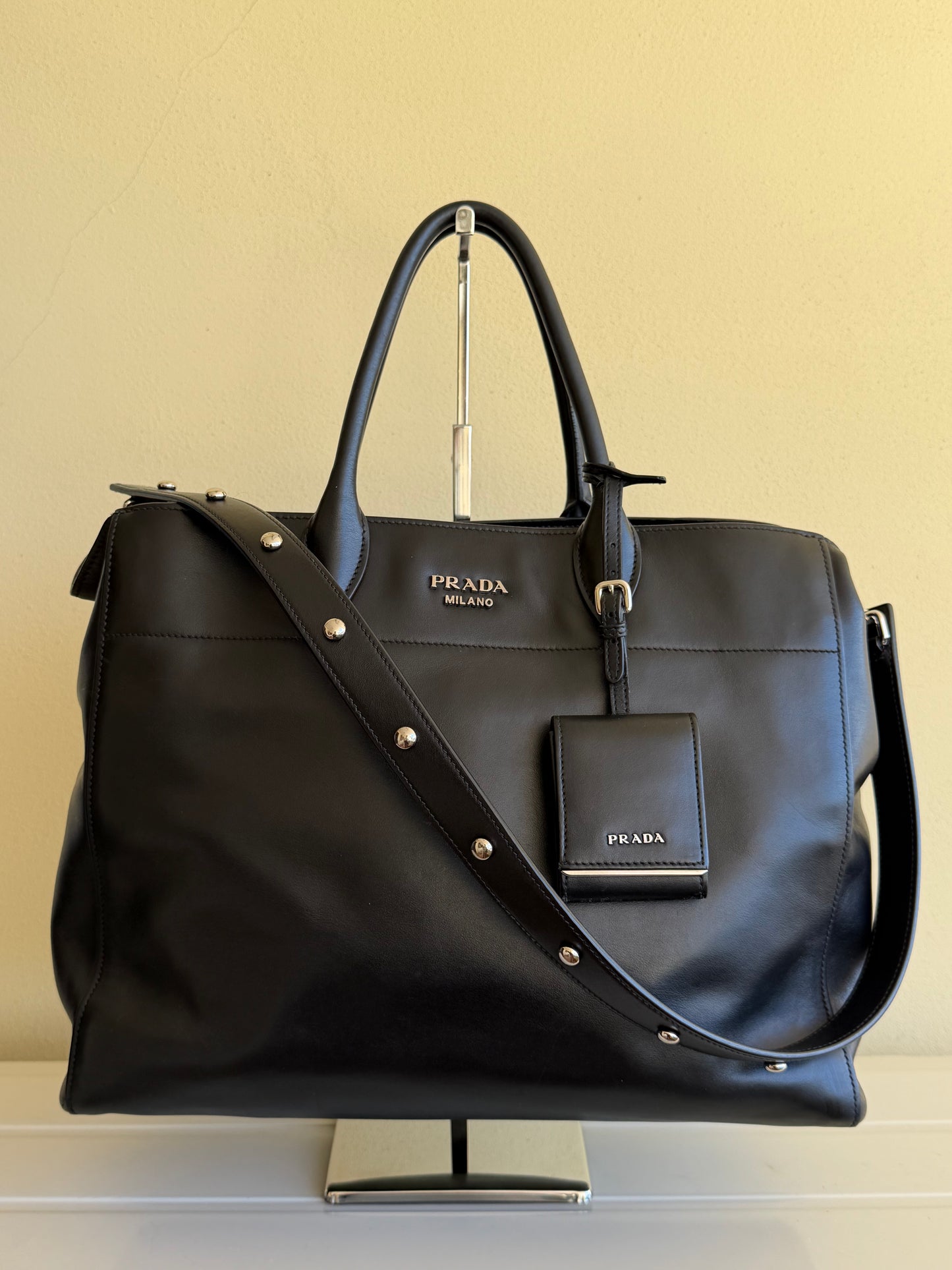 Prada soft calf nera