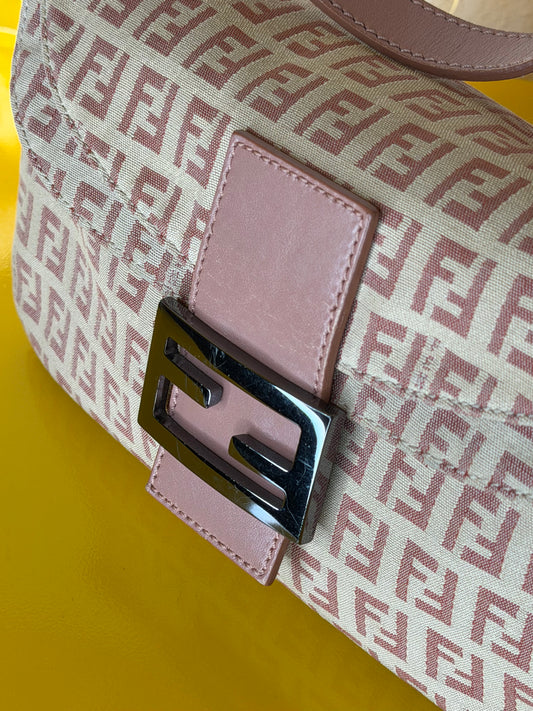 Fendi Baguette double flap