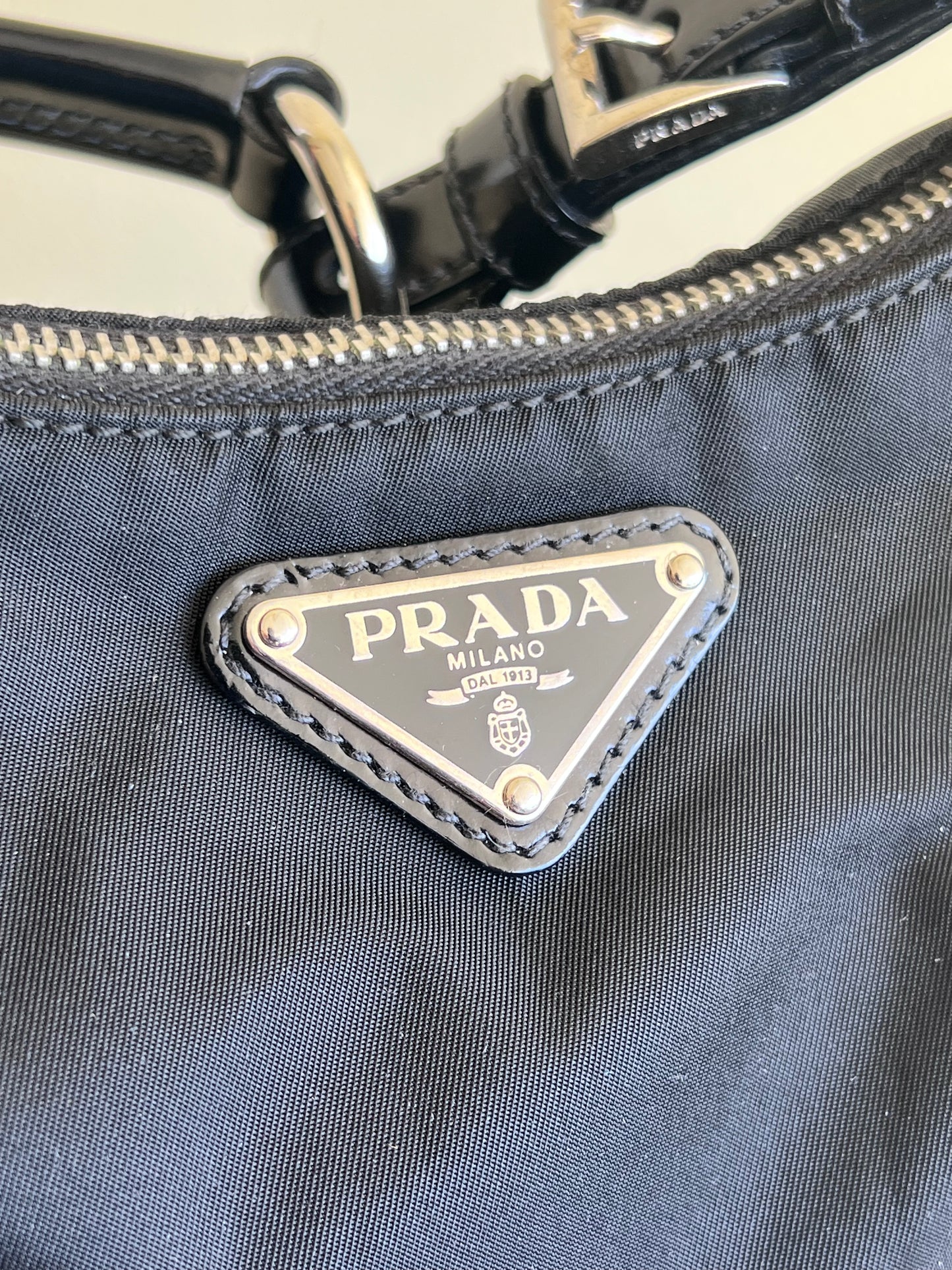 Prada hobo Nylon e Pelle