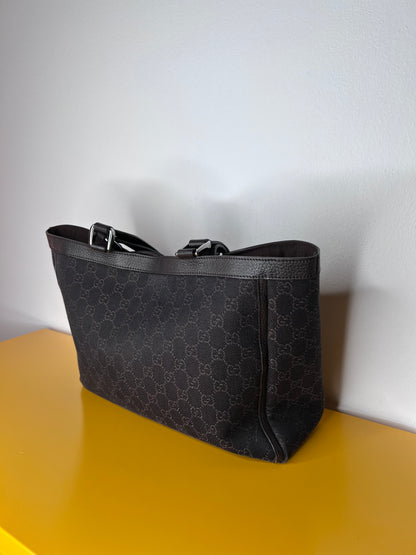 Gucci Abbey Tote Chocolate