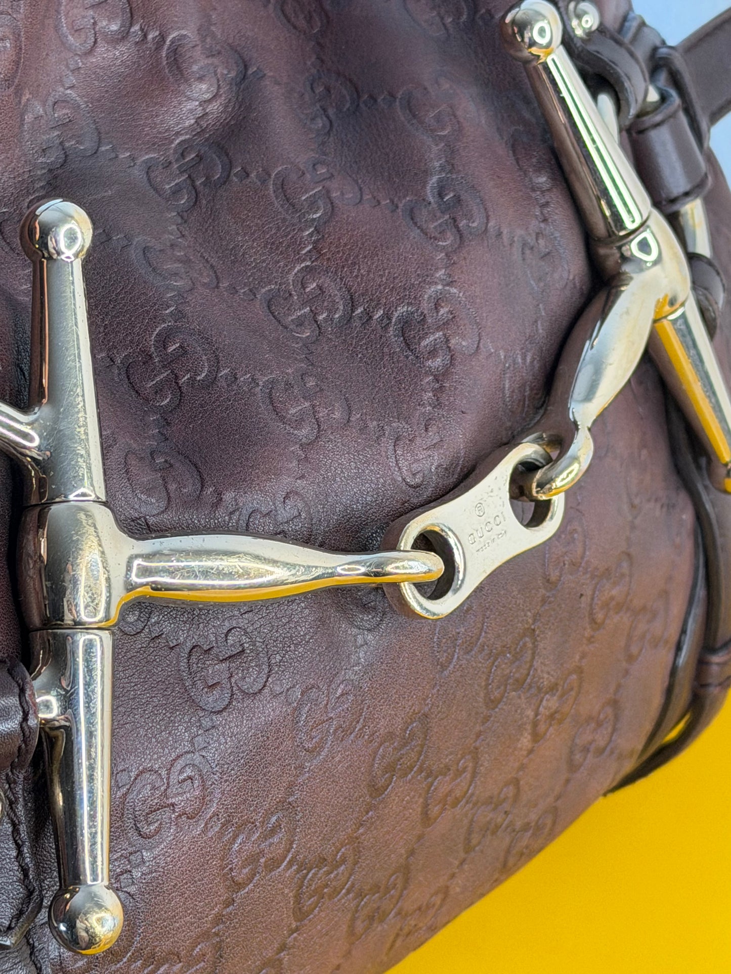 Gucci 85th Guccissima Horsebit