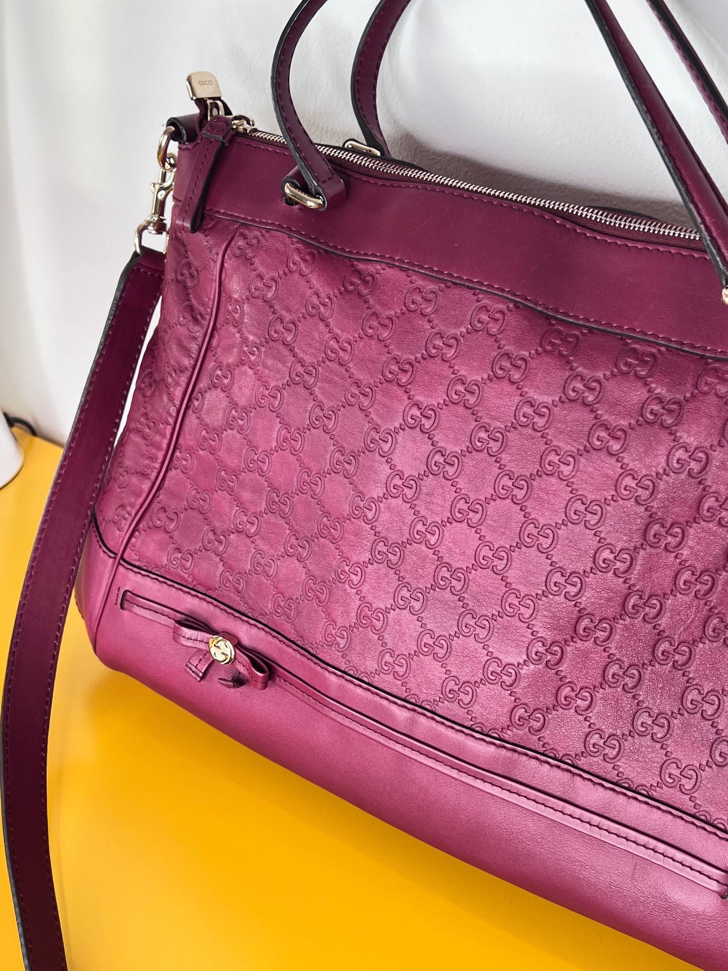 Gucci tote Bordeaux