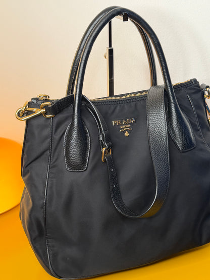 Prada Tote nylon e pelle