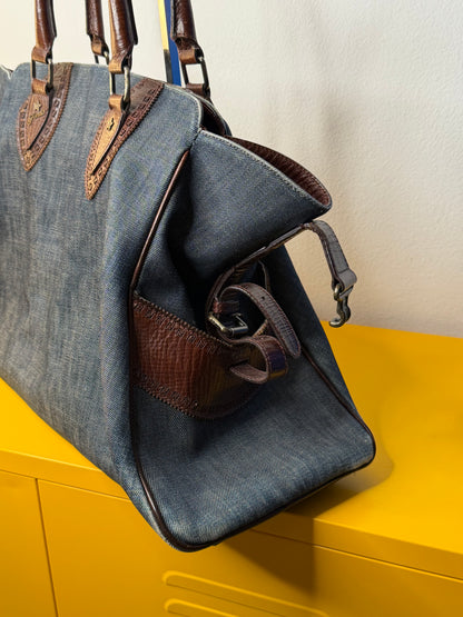 Fendi Etniko Tote Denim