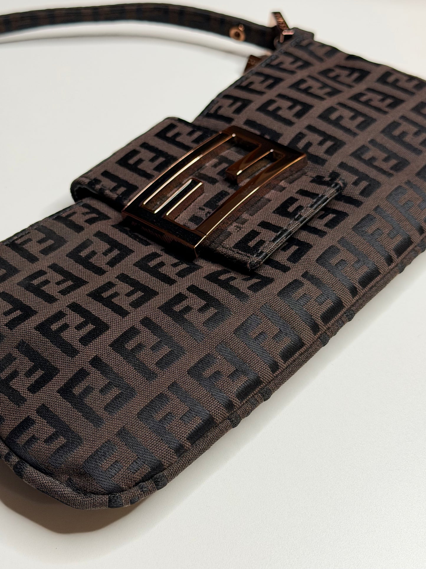 Fendi Mini Zucchino dark brown