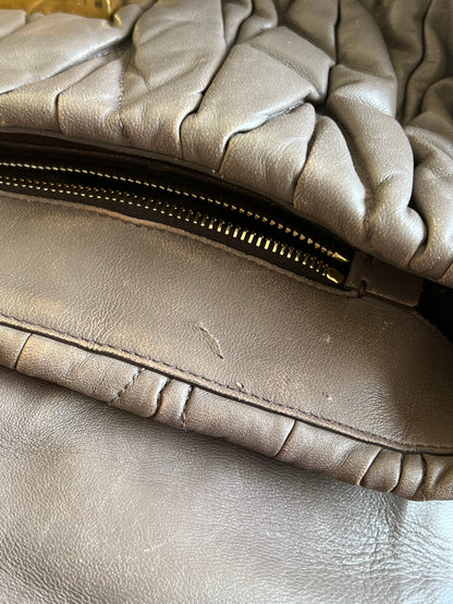 Miu Miu pattina matellassè