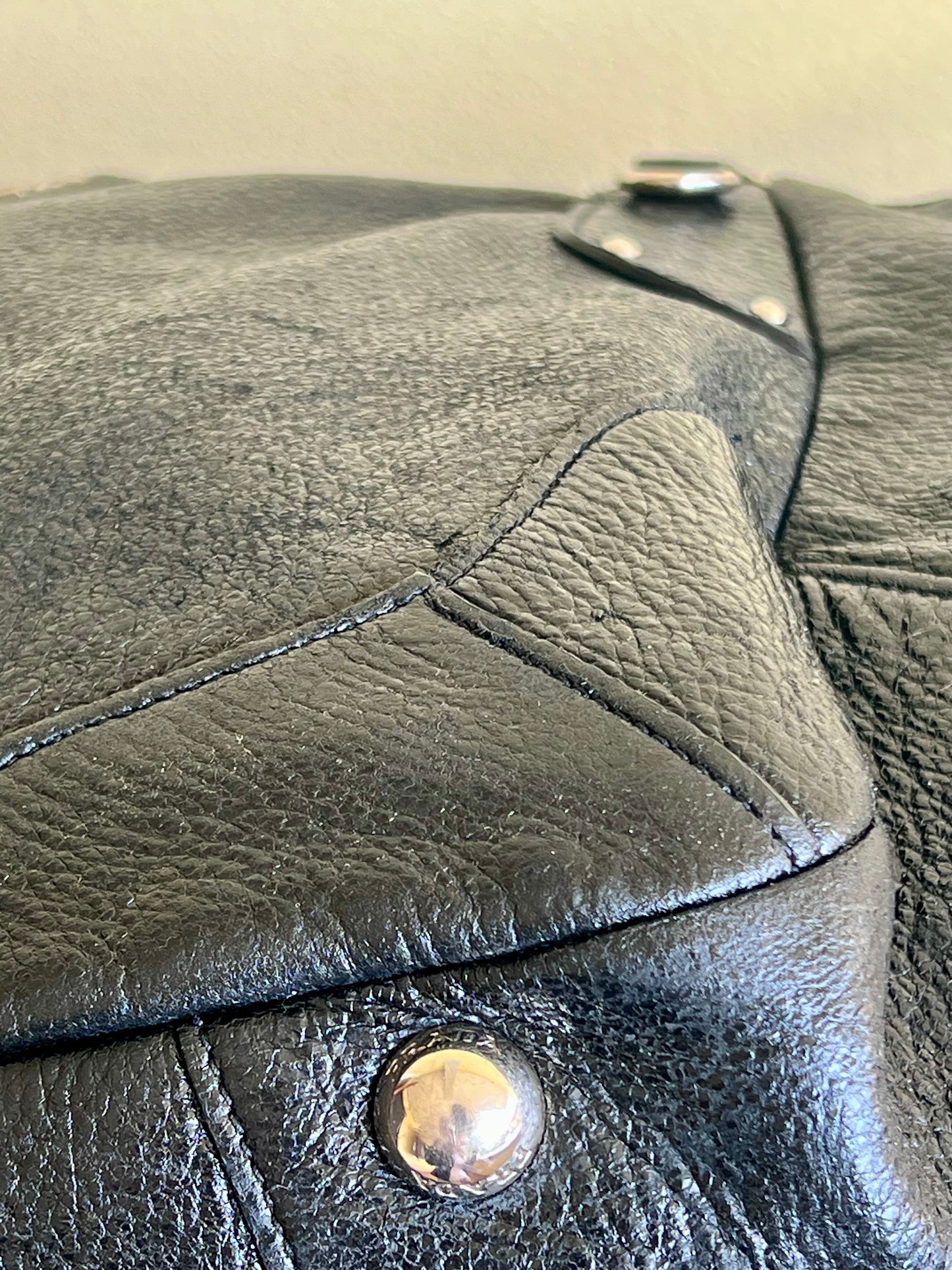 Prada leather chain