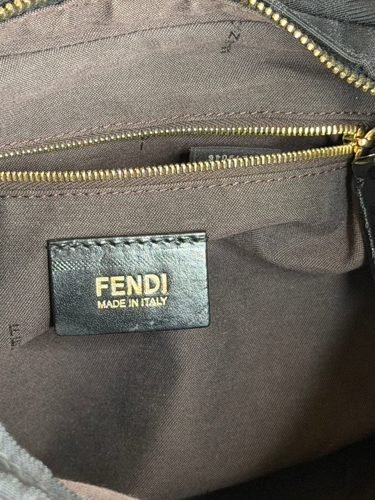 Fendi Chef Hobo Zucca Nera