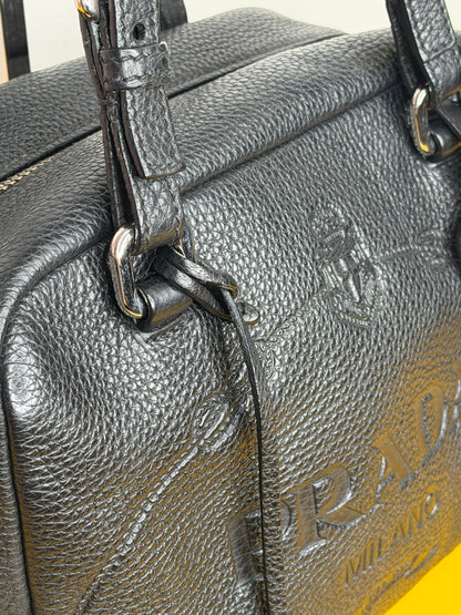 Prada bauletto logo Jaquard
