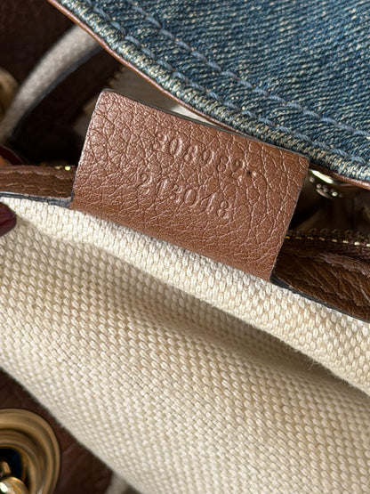 Gucci Soho Chain denim