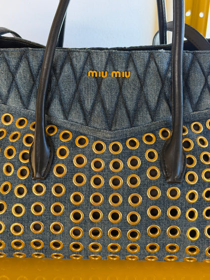 Miu Miu biker tote