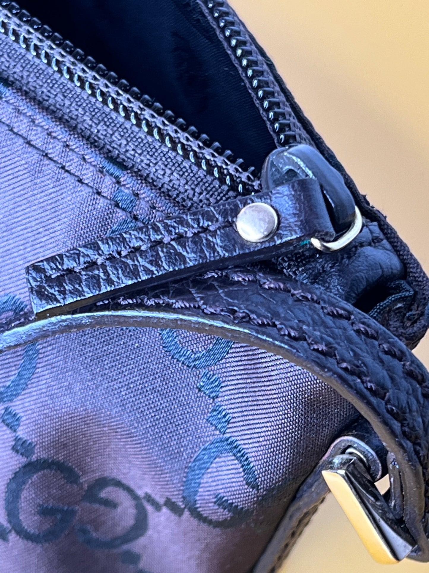 Gucci Boat Bag Chocolate