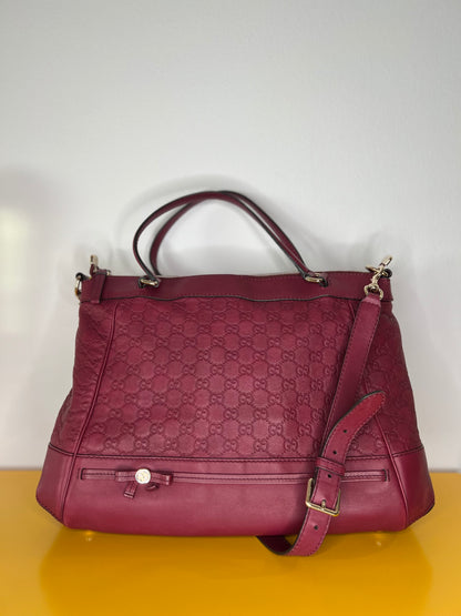 Gucci tote Bordeaux