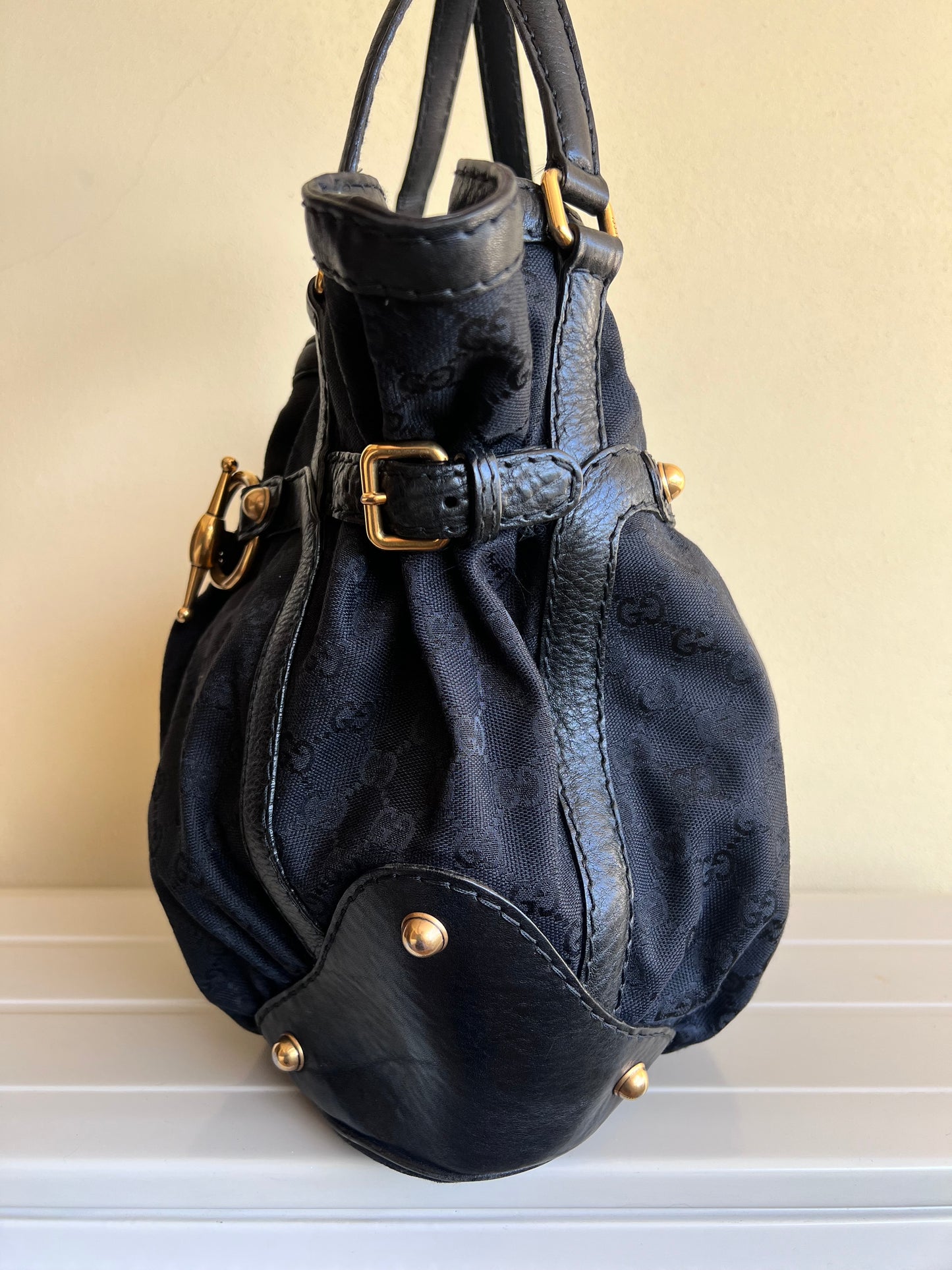 Gucci Jockey GG nera