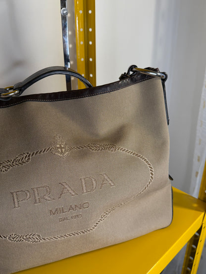 Prada logo Jaquard