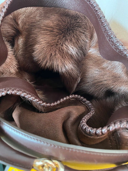 Gucci Horsebit shearling