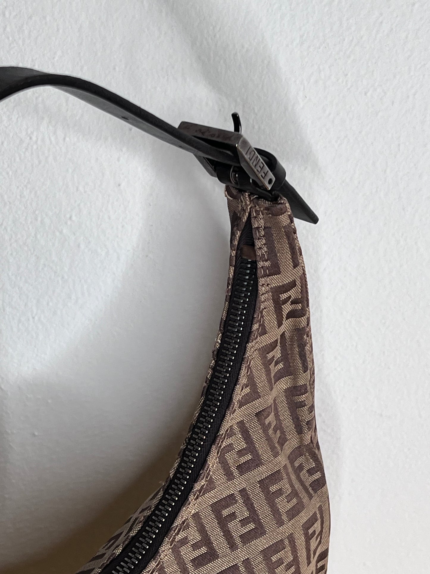 Fendi Croissaint Beige/marrone