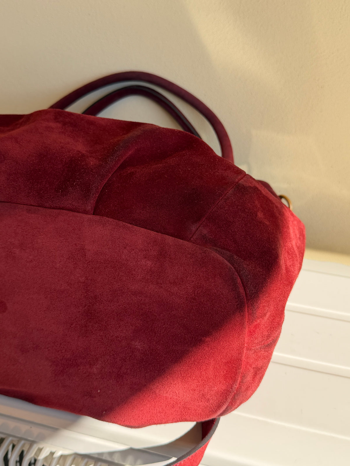 Prada Tote Bordeaux
