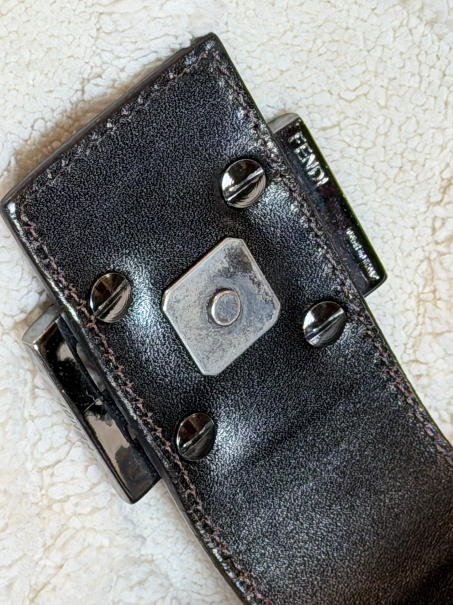 Fendi baguette slim zucca