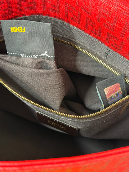 Fendi Mamma tessuto roll red