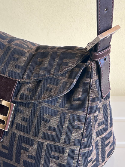 Fendi Mamma Zucca double Flap