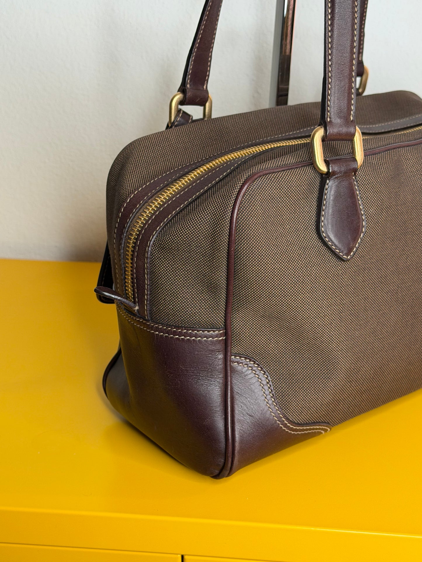 Prada bauletto logo Jaquard