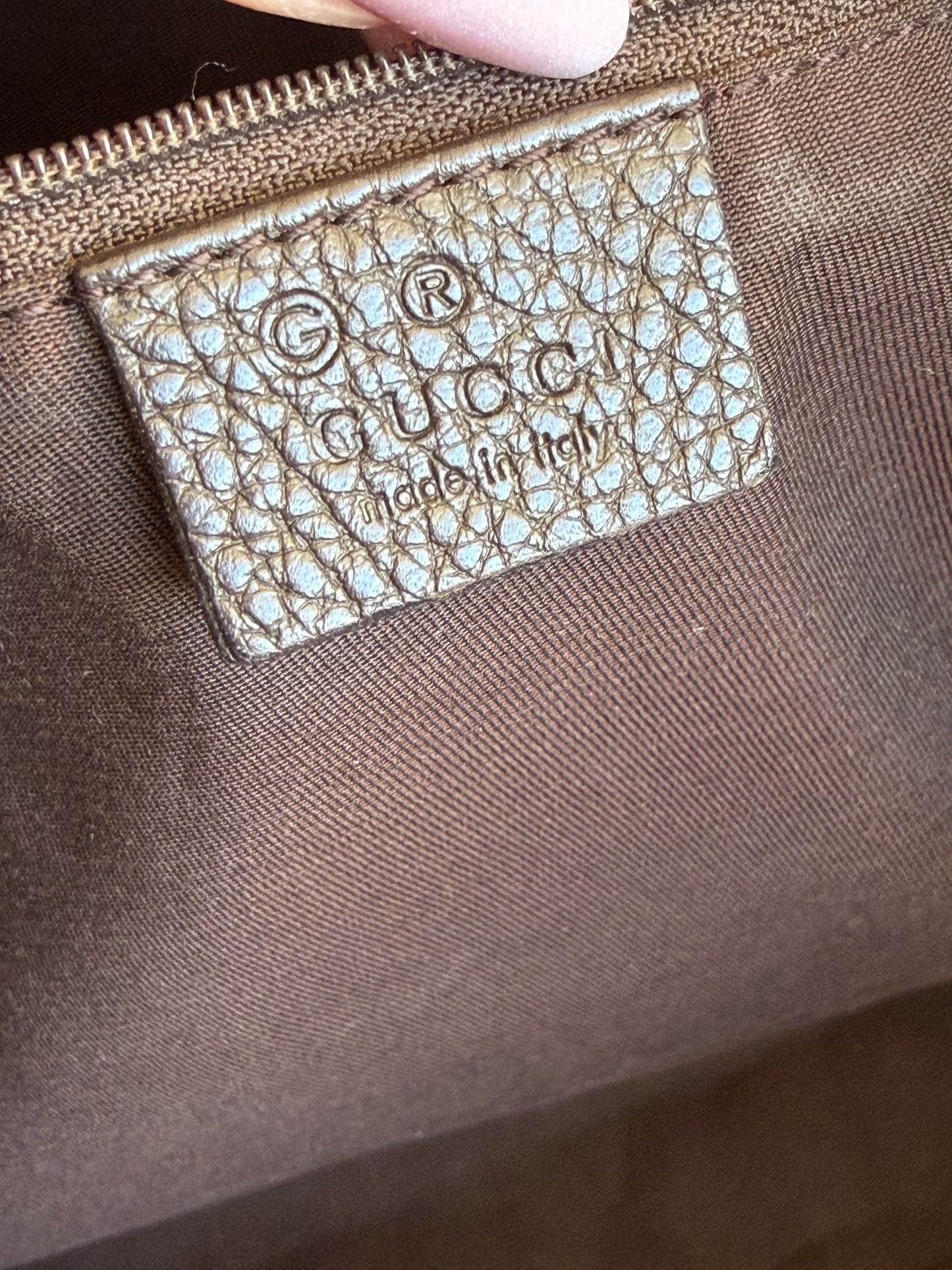 Gucci tote brown