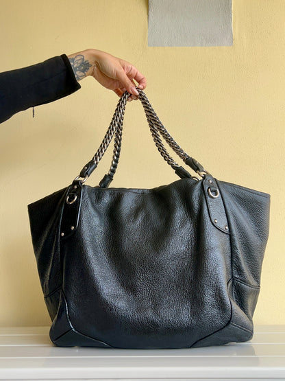 Prada leather chain