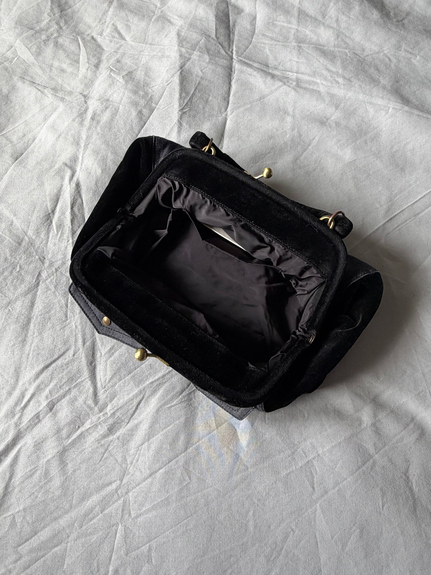 Miu Miu Mini Bag velvet/denim