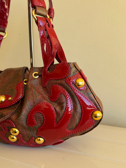 Etro Paisley vernice rossa