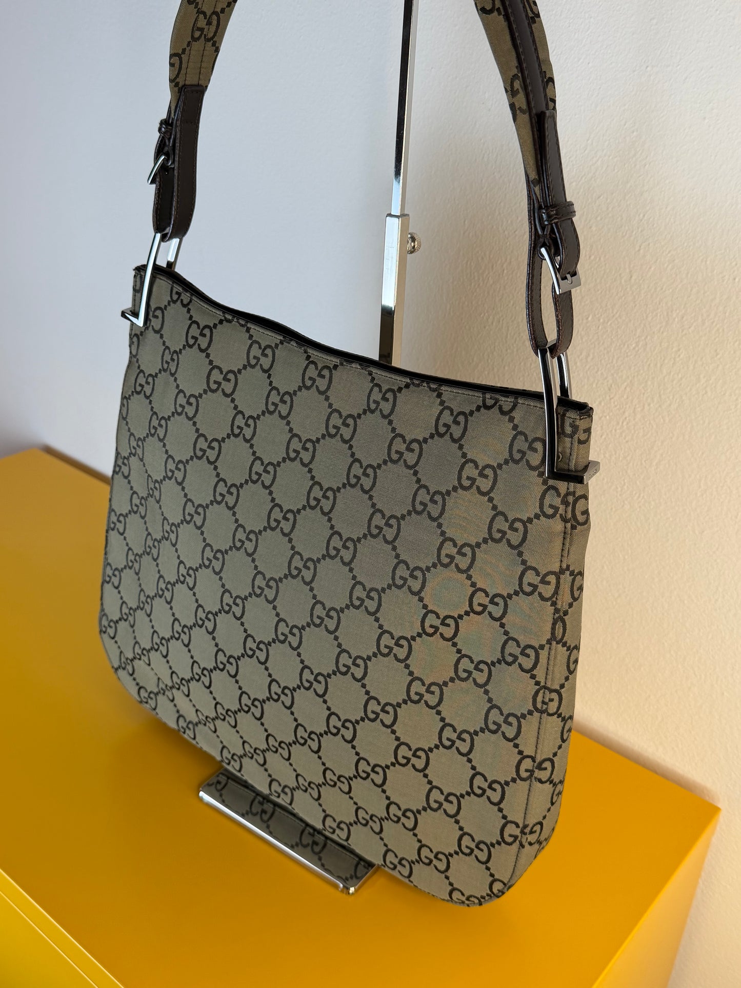 Gucci a spalla tela/pelle