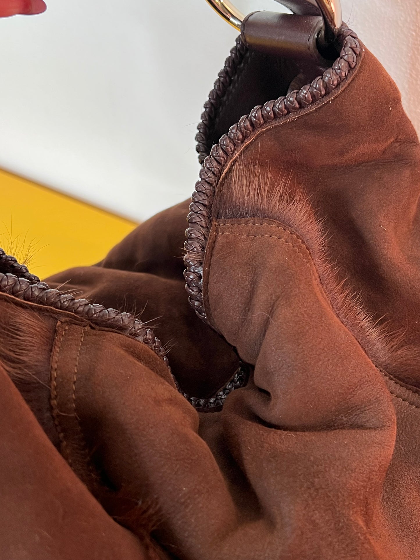 Gucci Horsebit shearling
