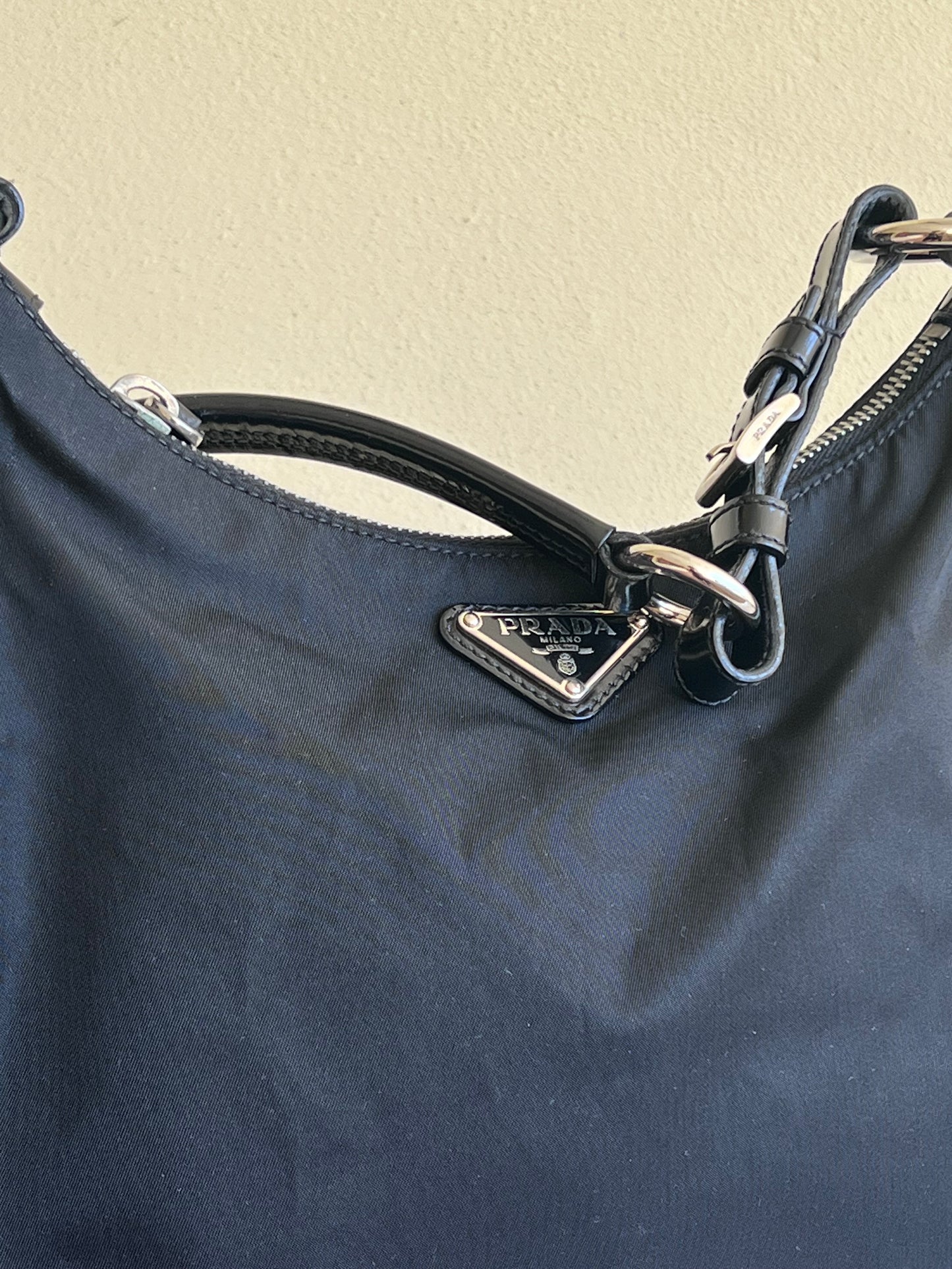 Prada hobo Nylon e Pelle
