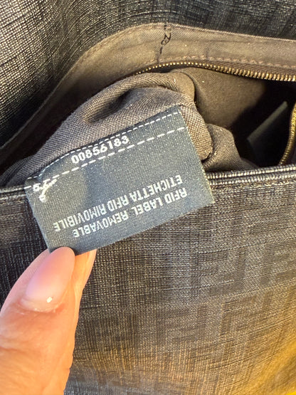 Fendi Mamma Tessuto Roll Nera