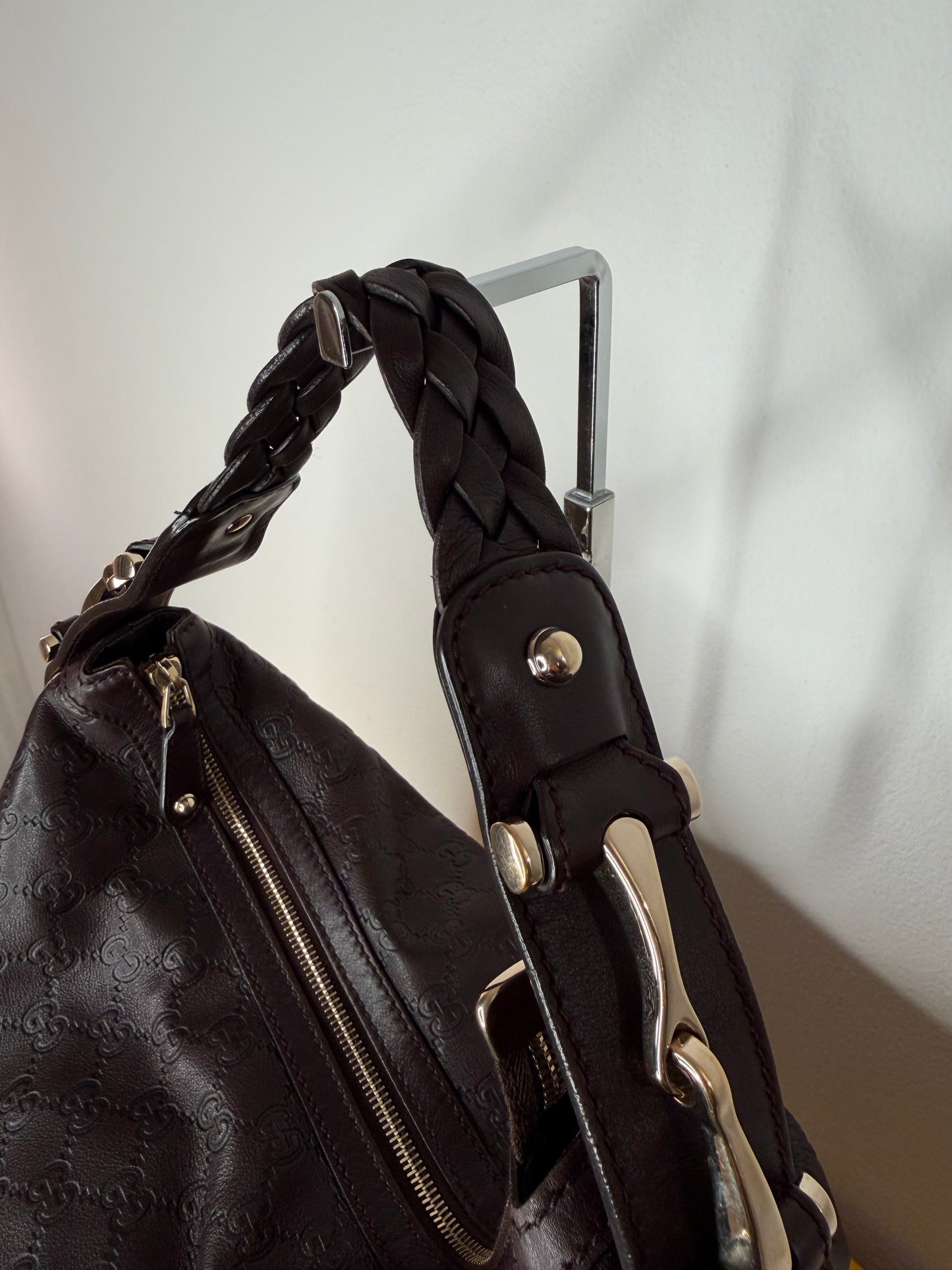 Gucci Hobo pelle marrone
