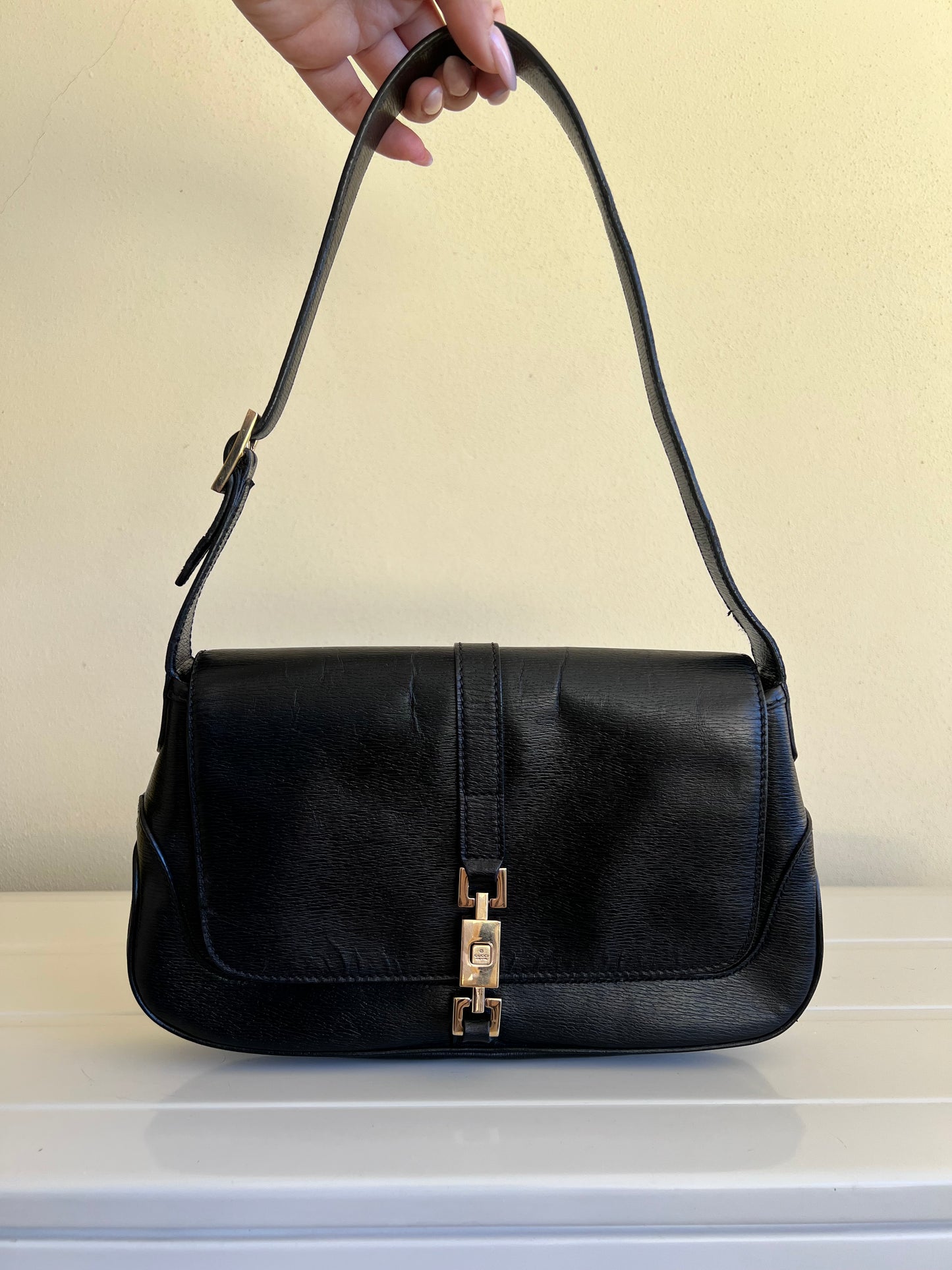 Gucci Mini Jackie pelle nera