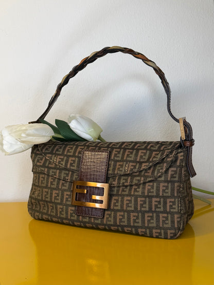 Fendi Baguette Double Flap