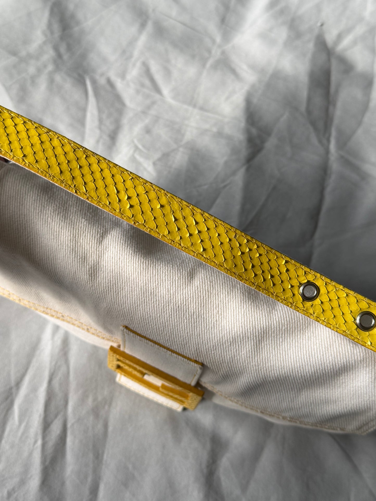 Fendi Baguette light Denim